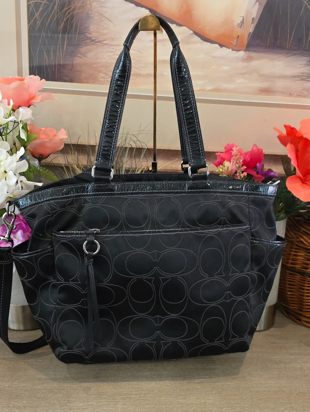Coach Diaper/Laptop Bag Like New #15998